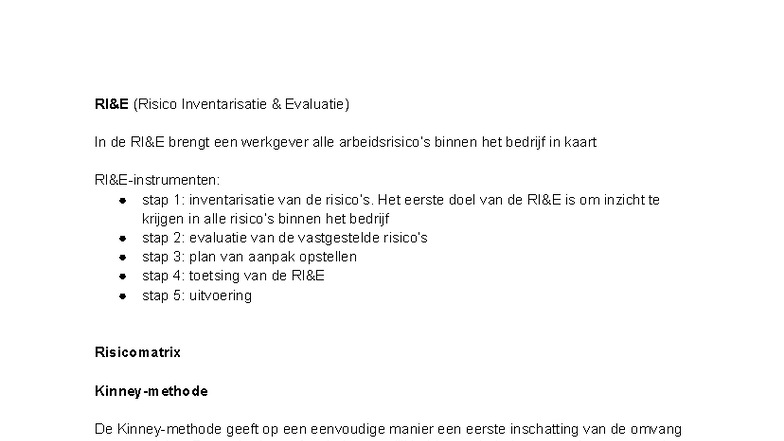 Soorten Risico-analyses: Inzicht en Evaluatie van Bedrijfsrisico's ...