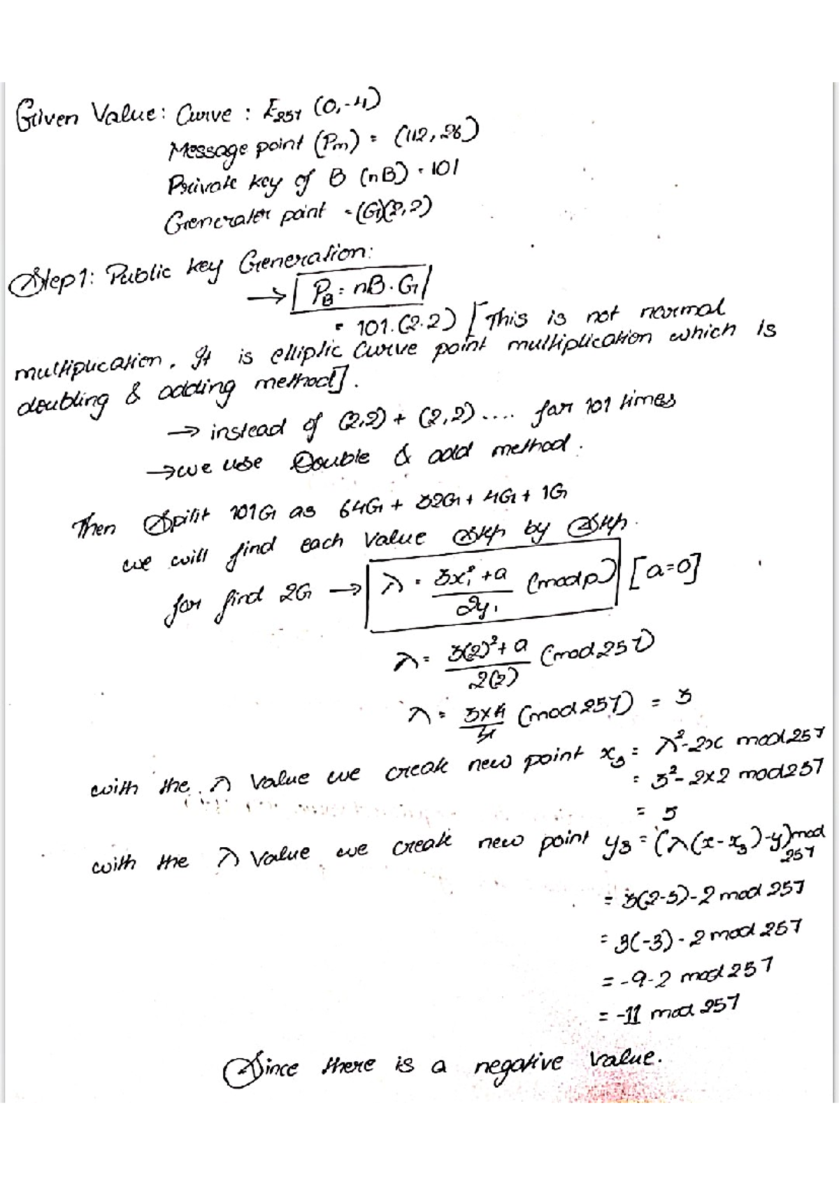 Elliptic Curve Cryptography: Module 4 & 5 Problem Solutions - Studocu