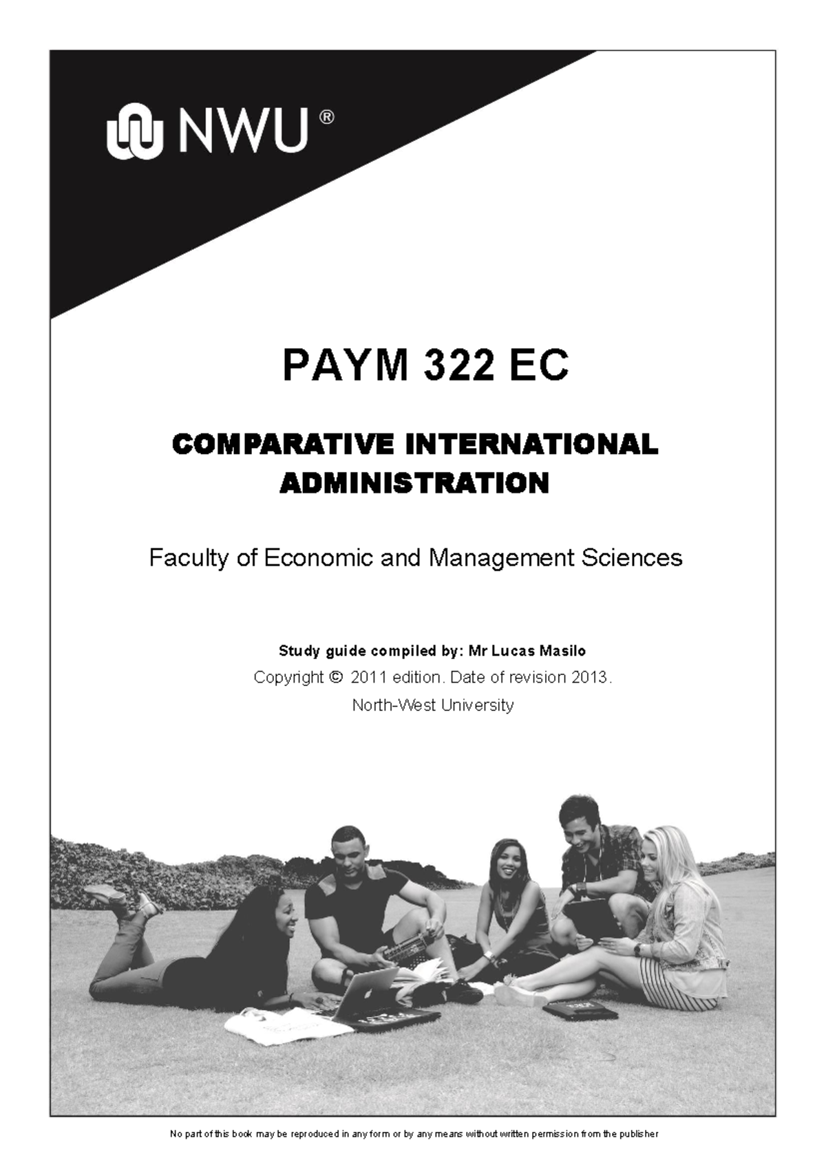 PAYM 322 EC Comparative International Administration Study Guide - Studocu