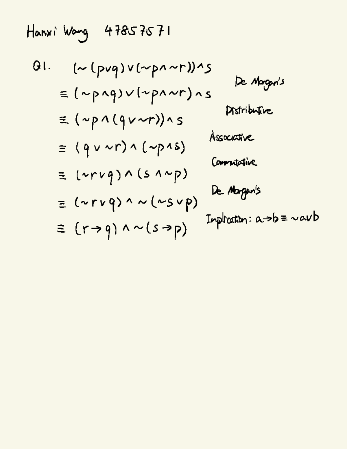 Assignment 1: Proof Techniques in Logic and Induction (MATH 101) - Studocu