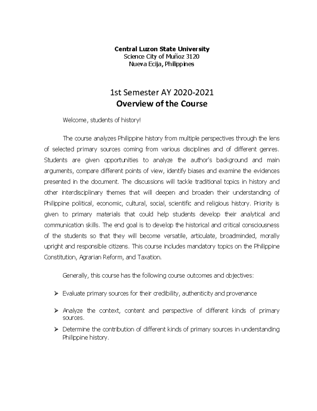 Module 1 Overview and Introductiom-merged - Central Luzon State ...