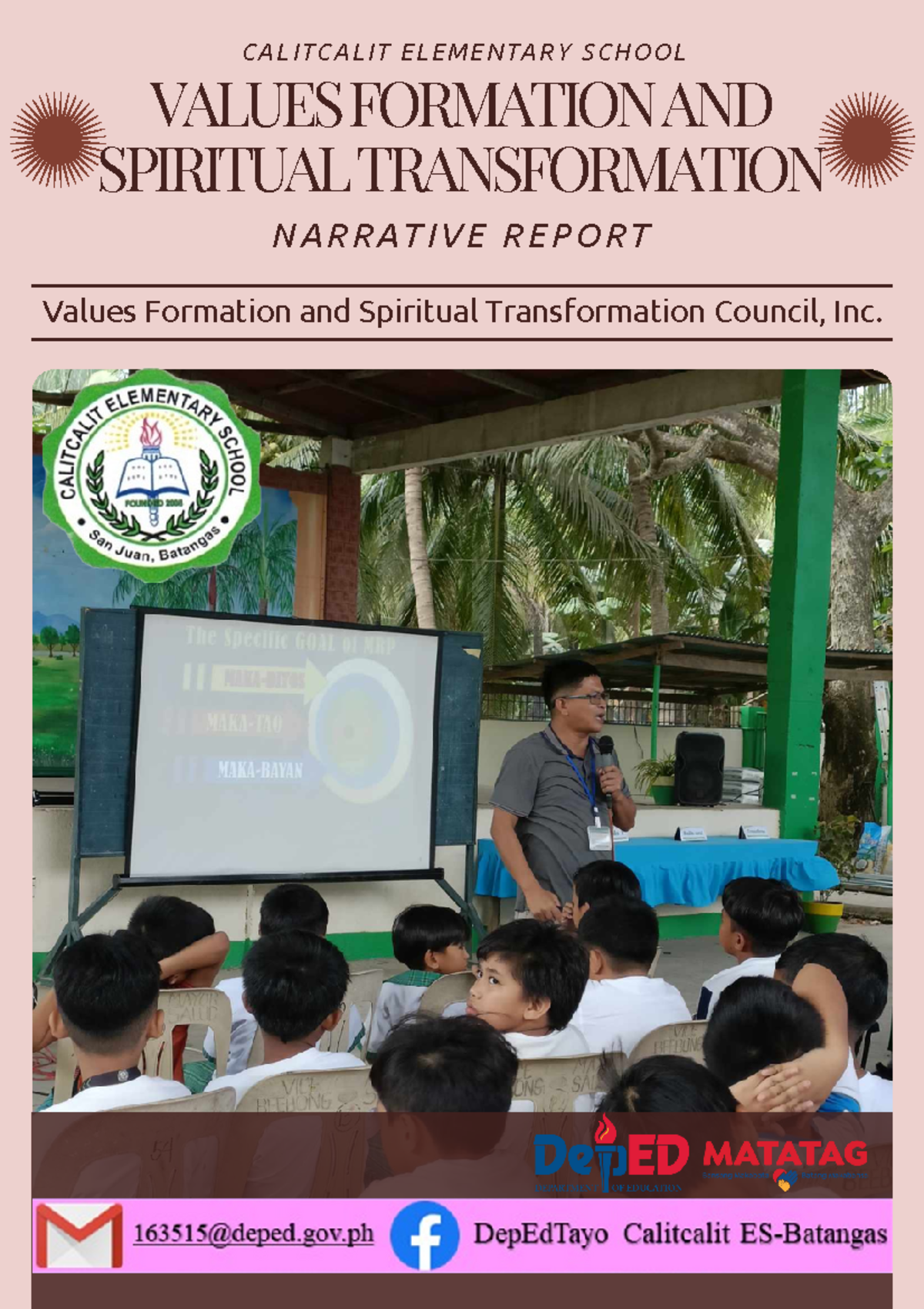 Values Formation & Spiritual Transformation Seminar Report - Studocu