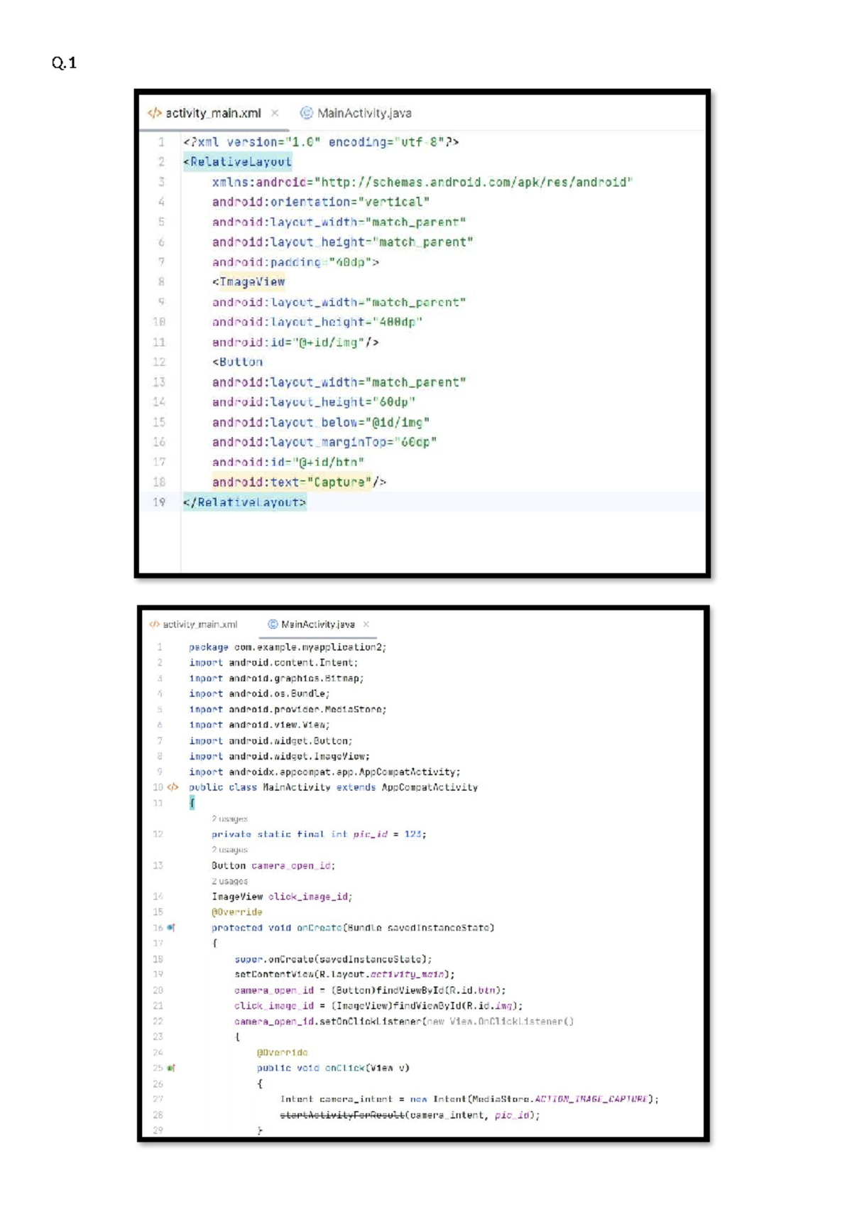 Android Development: activity_main.xml & MainActivity.java Overview ...