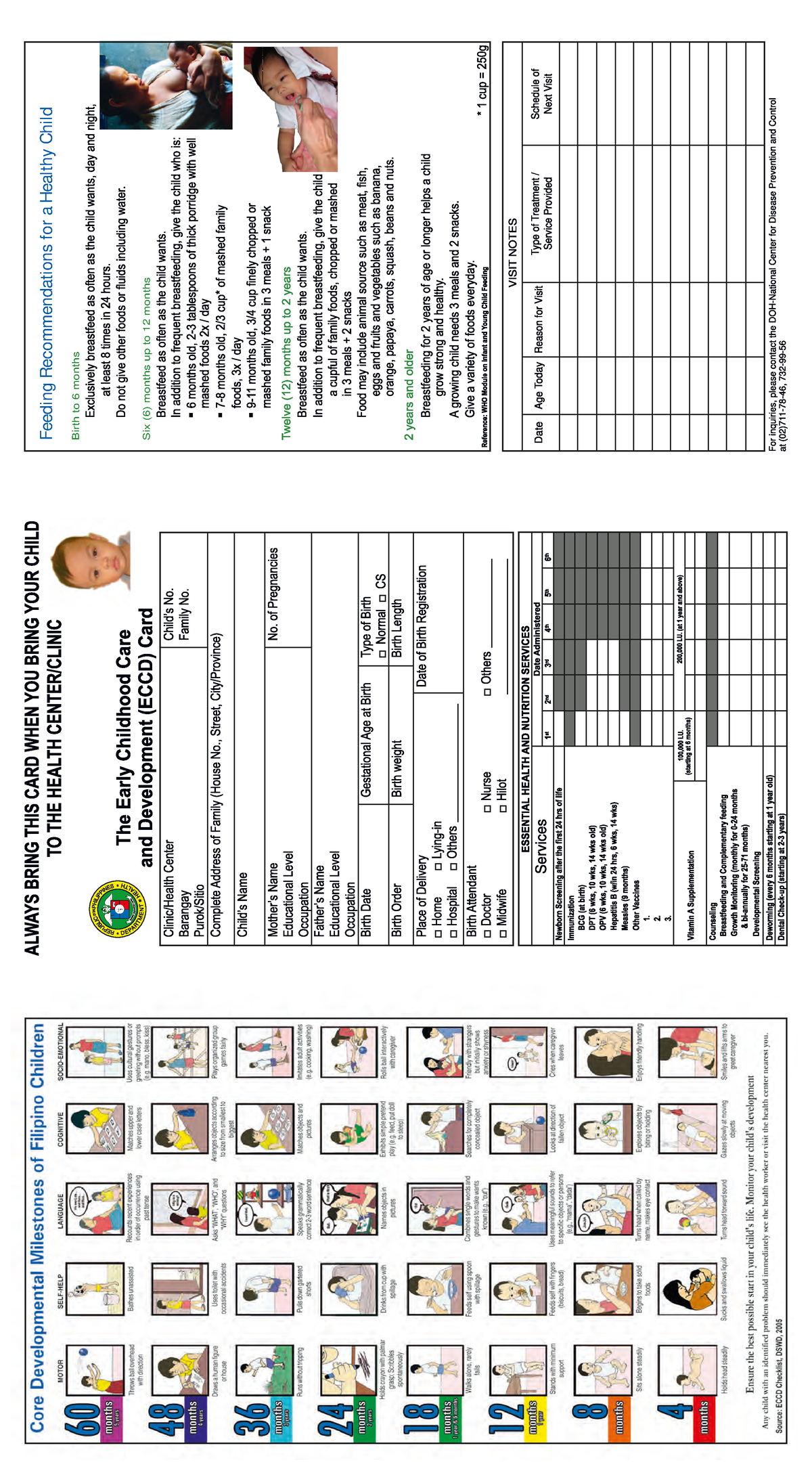Eccd for boy layout - reference - Bachelor of Science in Nursing ...
