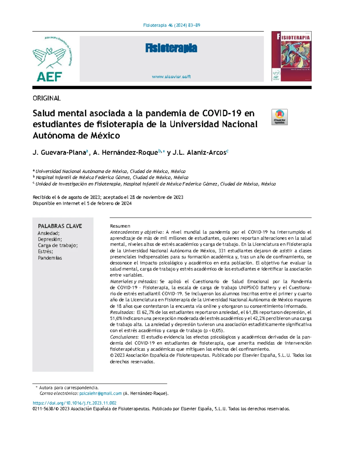 Calidad del Sueño y Salud Mental en Estudiantes de Medicina en Perú ...
