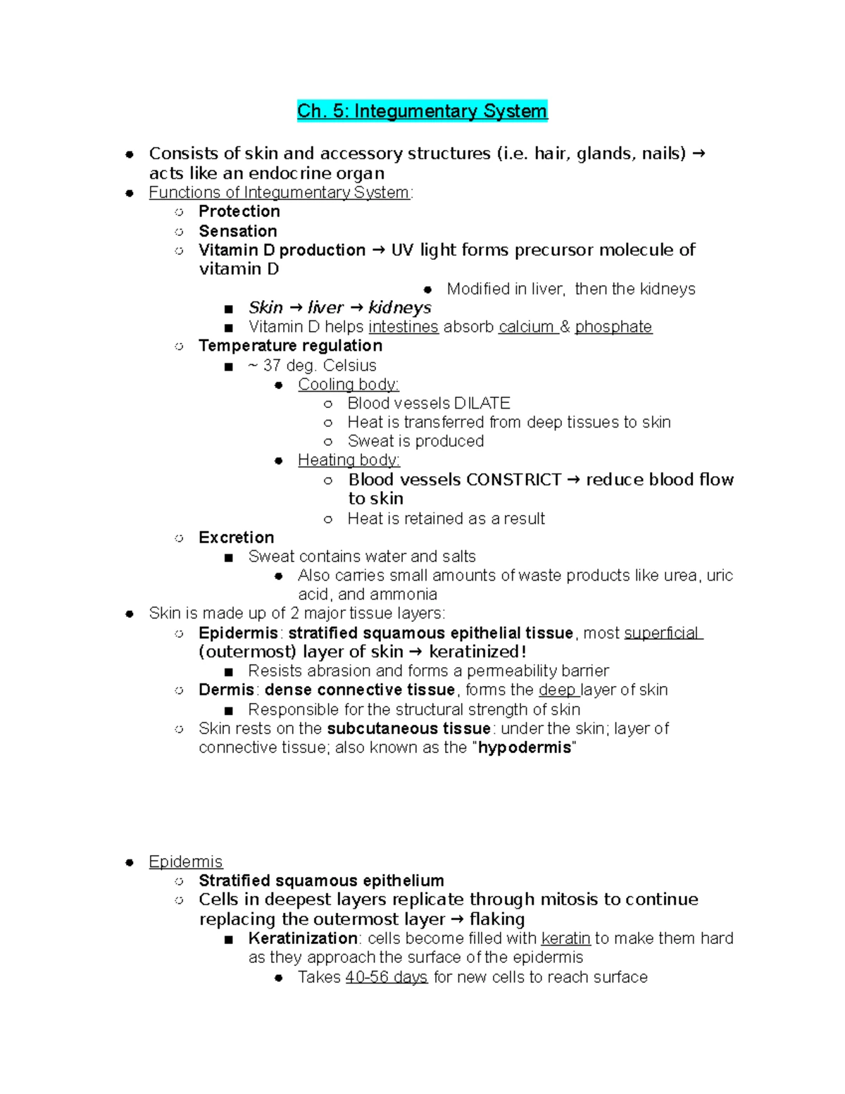 Chapter 4 (Anatomy and Physiology) Seeley's - Anatomy & Physiology ...