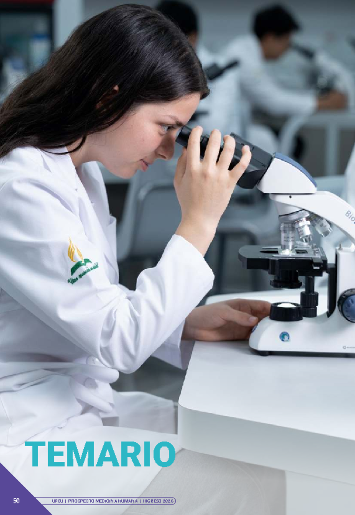 Temario 2026 UPEU Medicina Humana: Aptitud Académica y Habilidades - Document Preview