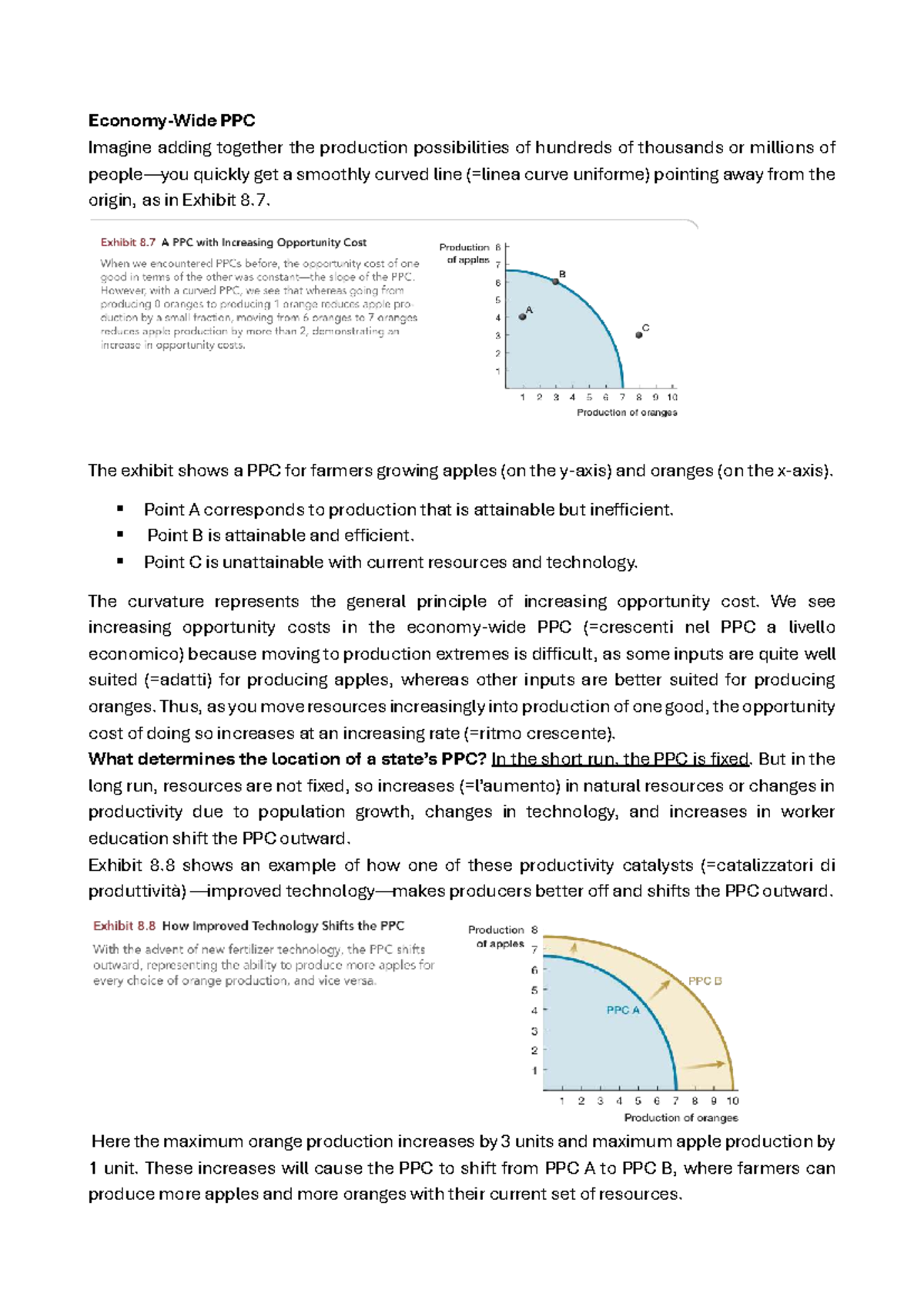 Microeconomics 2: Production Possibilities and Trade Dynamics - Studocu