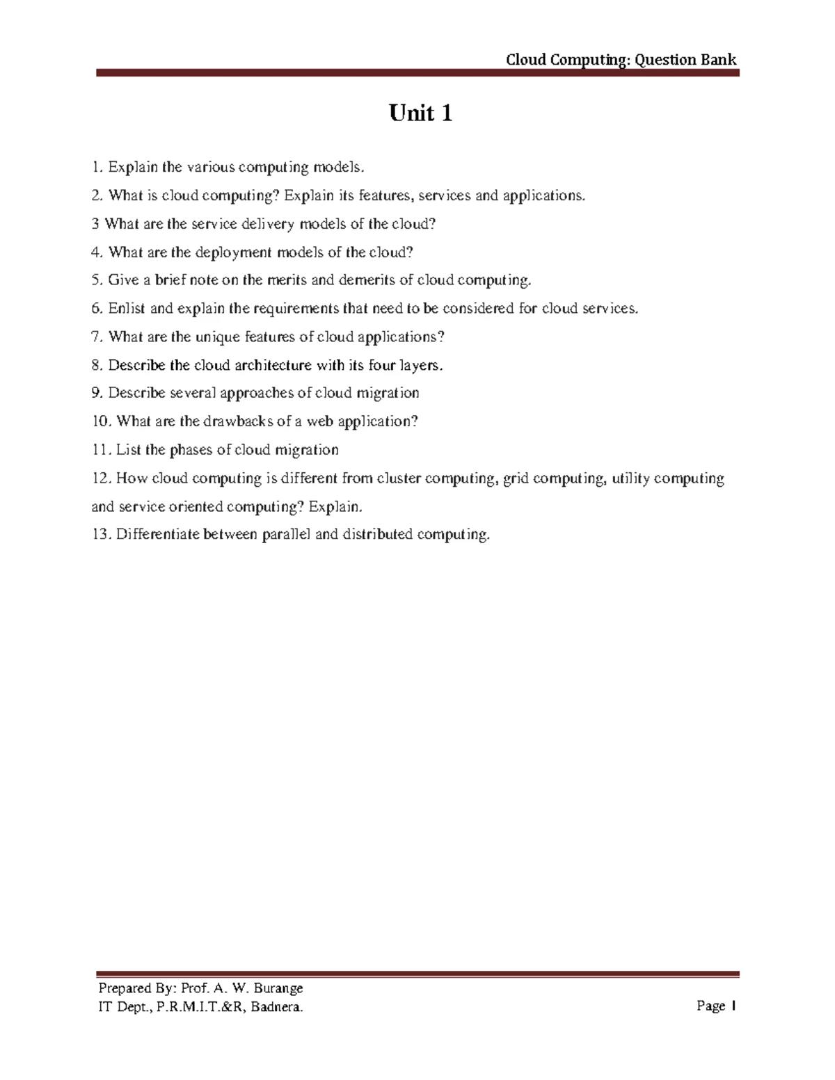 Unit II: Modern Physics - Concepts of Matter Waves and Compton Effect ...