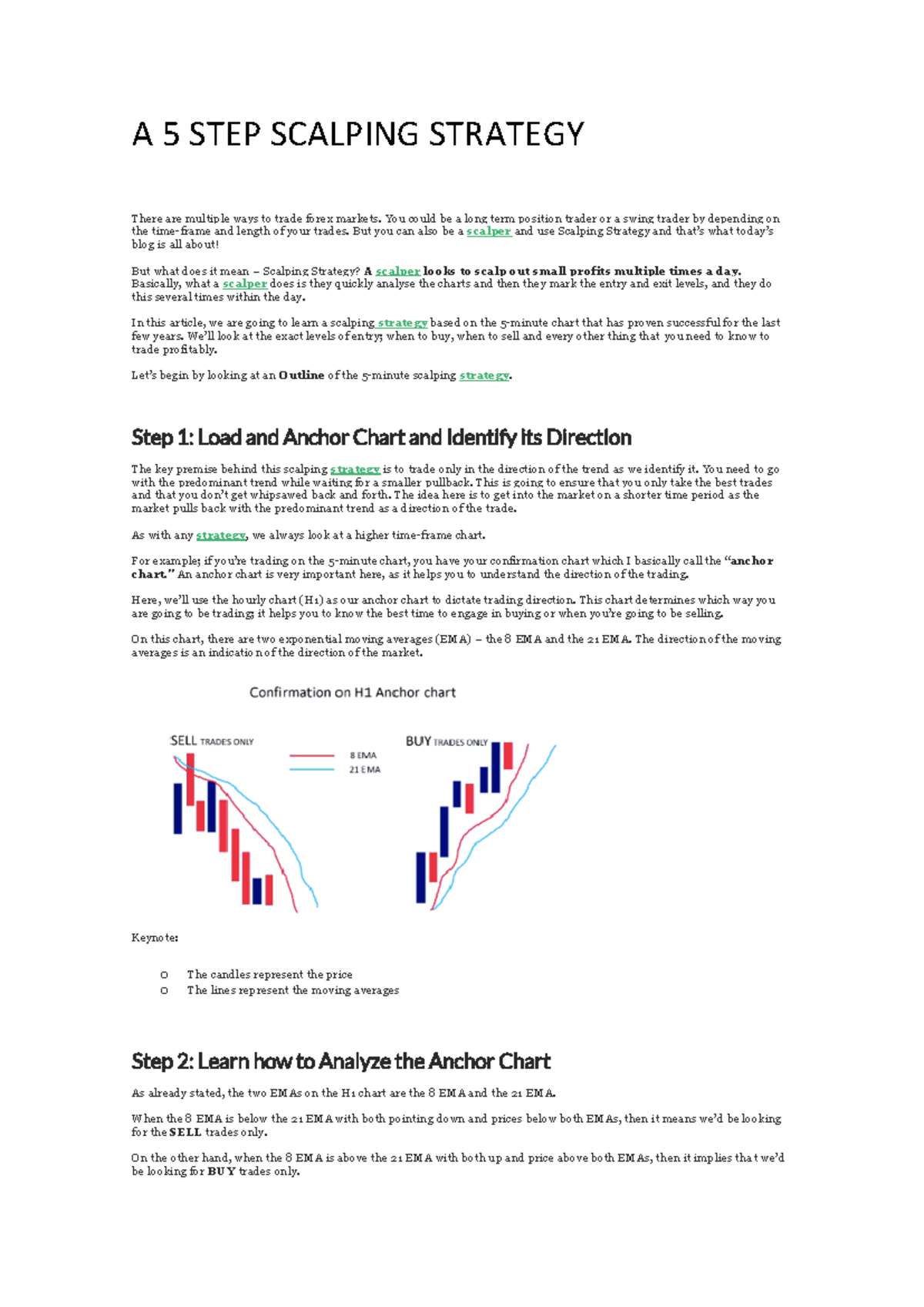 5-Minute Scalping Strategy: A 5-Step Guide for Forex Trading - Studocu