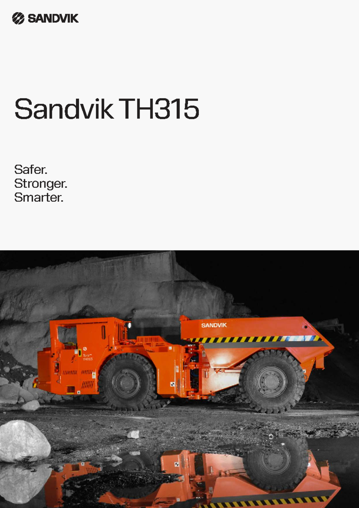Sandvik TH315 Technical Specification Sheet - Mining Truck Details ...