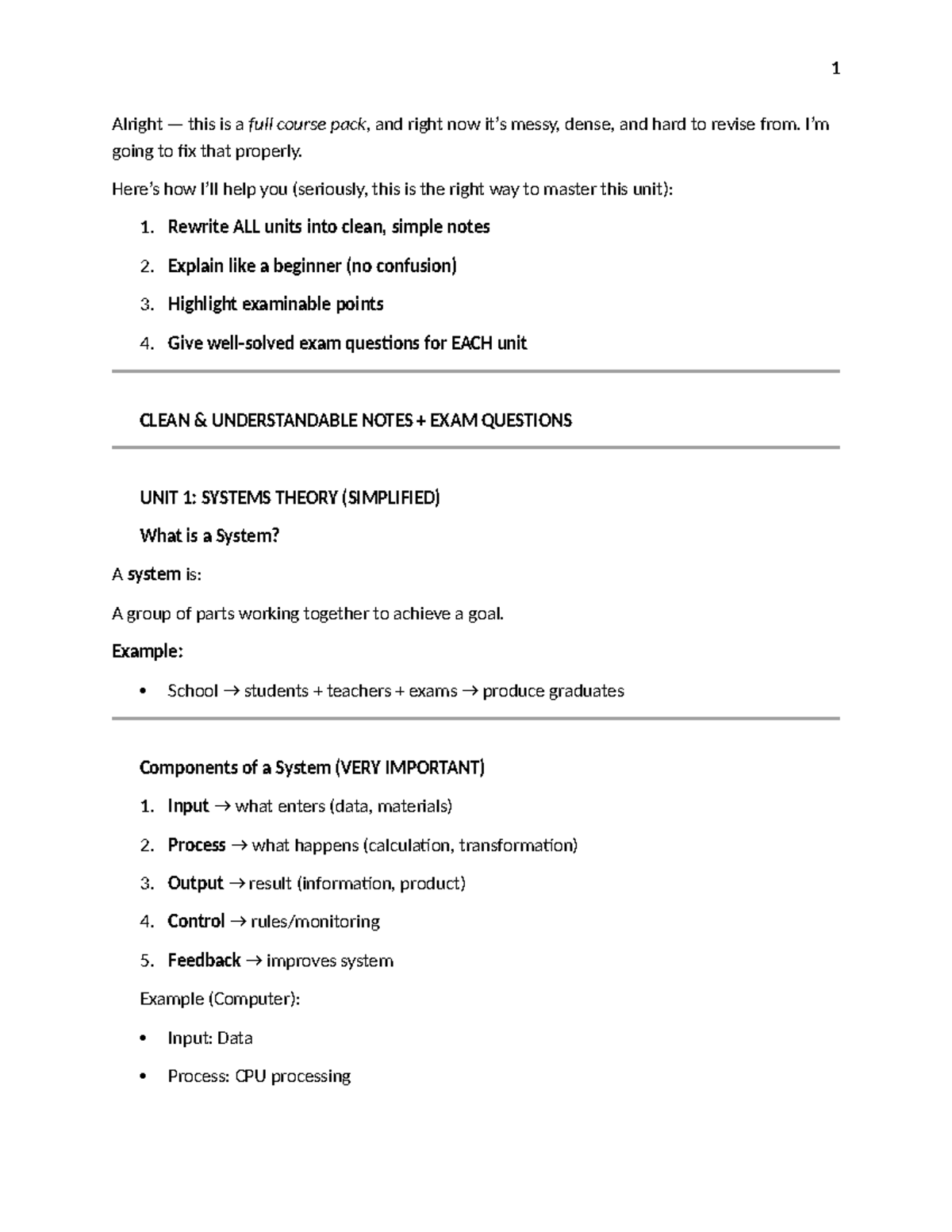SAD 101: Comprehensive Study Guide with Exam Questions and Notes - Studocu