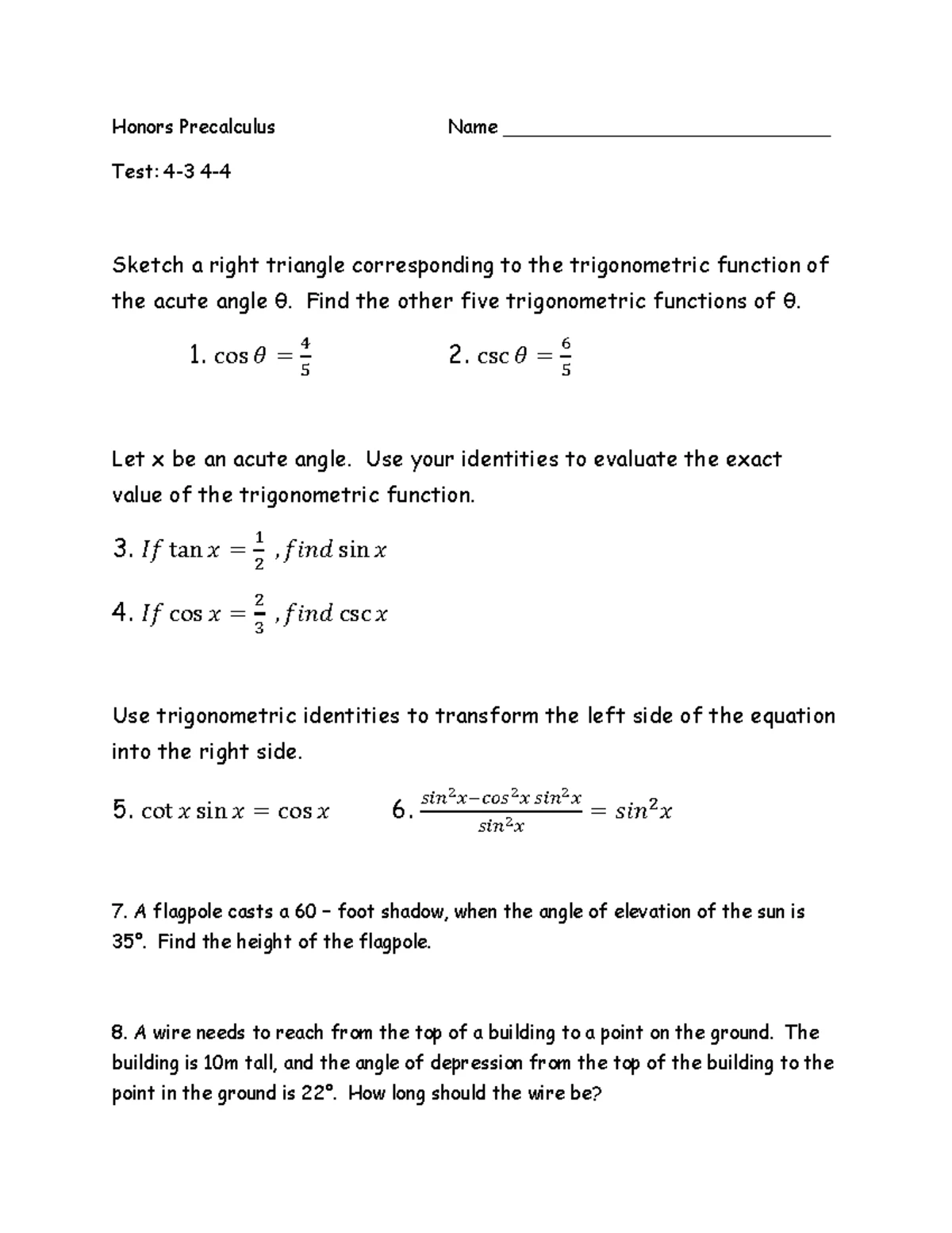 AP PC WSA 2 - this goes over math work - Worksheet A: Topic 2 ...