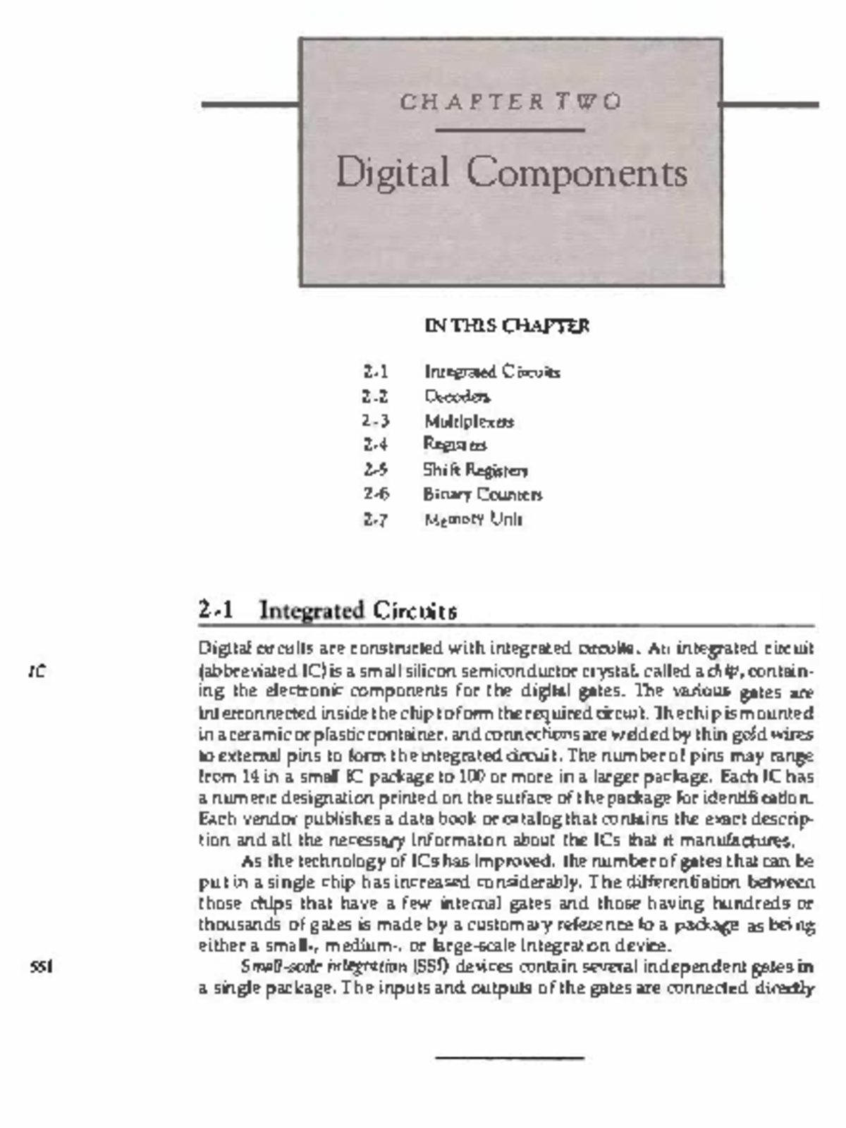 Digital IC Components: Mux, Demux, Decoder, Encoder, Register, Memory ...