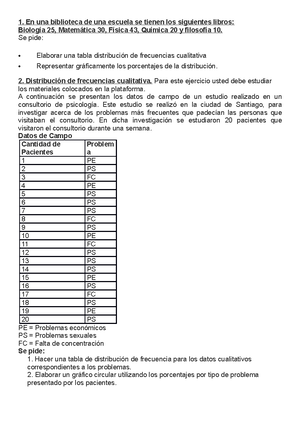 Actividad Iii Estadistica Escuela De Psicolog A General Estad Stica