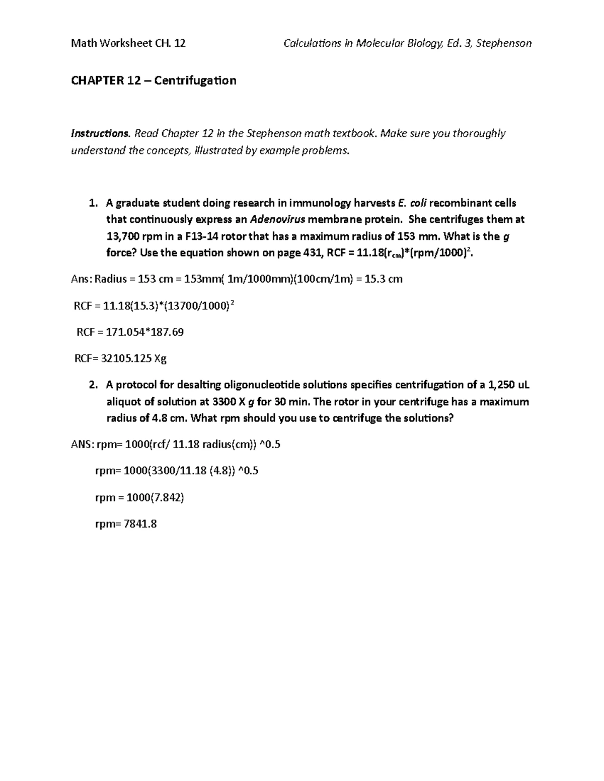 AP Biology Genetics Practice Problems and Case Studies - Studocu
