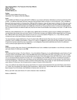 WEEK 7 TAX 3 - TAX CASE - G. NO. 172231. February 12, 2007 (Case Brief ...