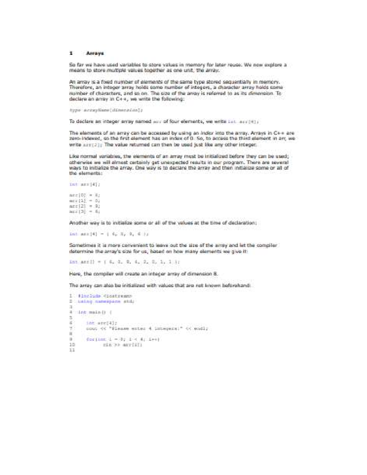 Arrays: Understanding Declaration, Initialization, and Accessing ...