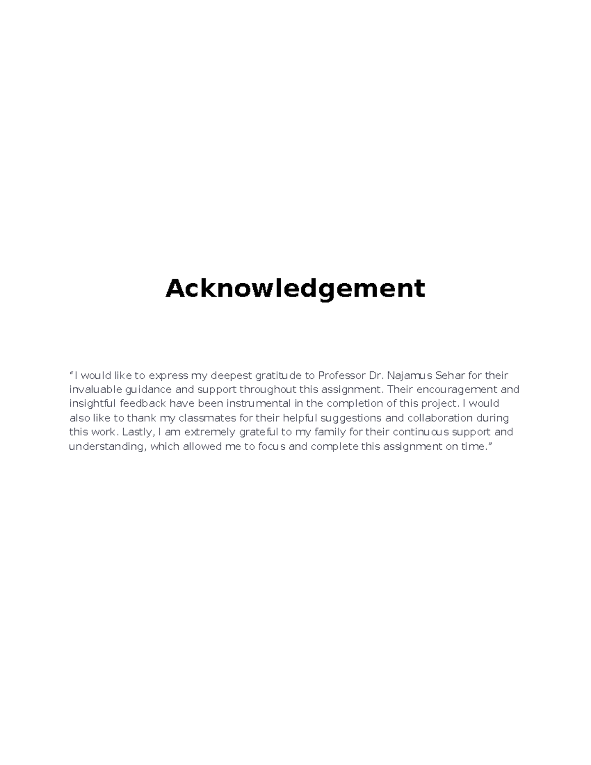 Sagae Bhujail Pdffff - Good knowledge - Acknowledgement “I would like ...