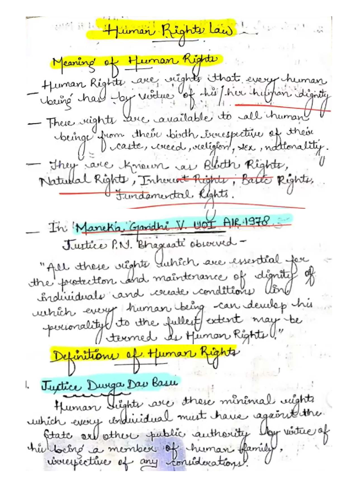 Introduction to Human Rights Law: Meaning, Definitions & Evolution ...