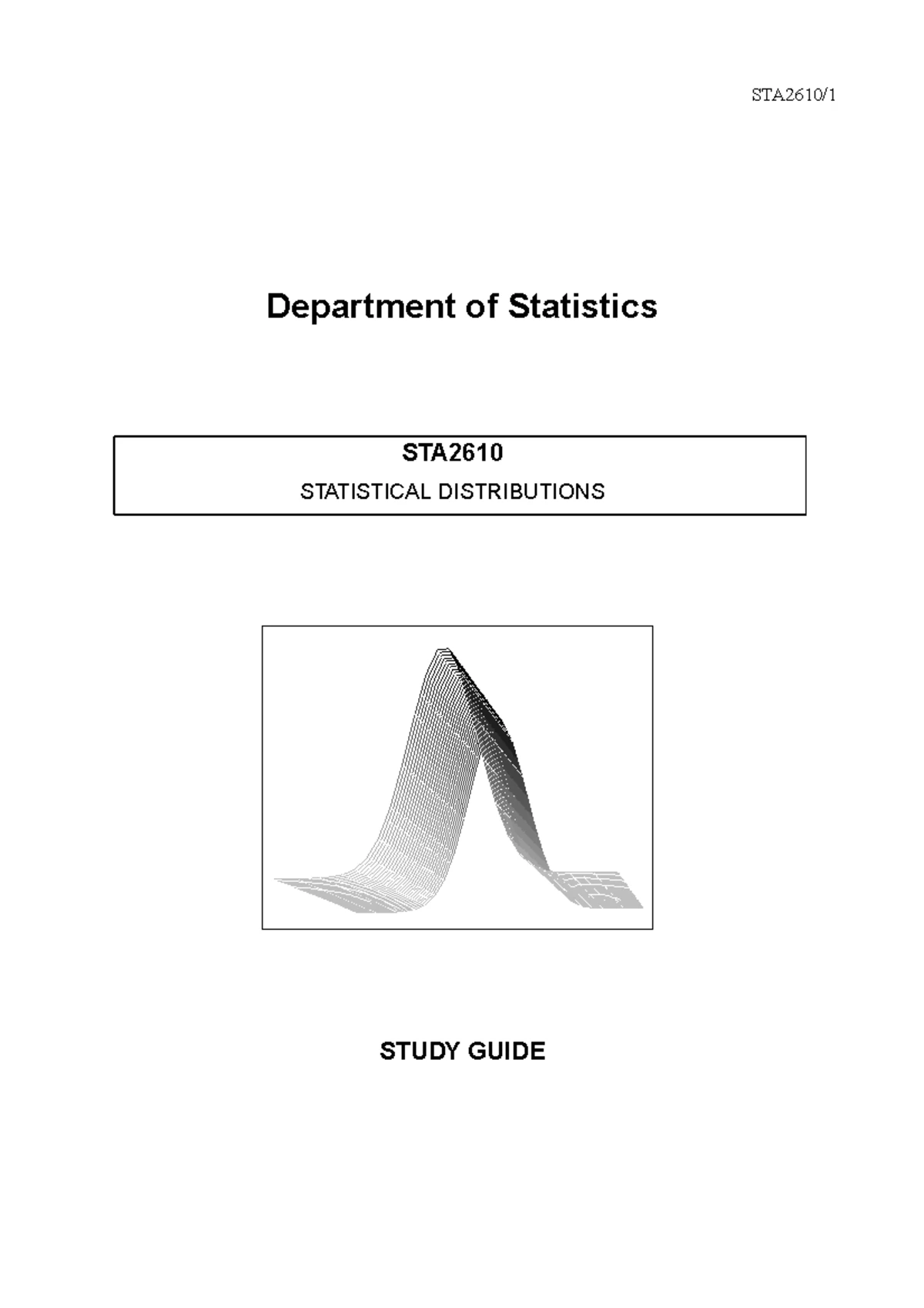 SMT 101: Chapter 1 - Introduction to Statistics Lecture Notes - Studocu