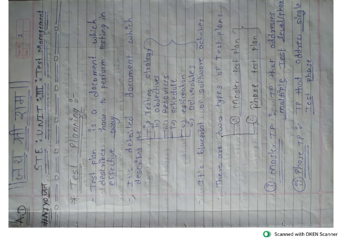 STE 21H - Unit I Basics and Methods of Software Testing Notes - Studocu