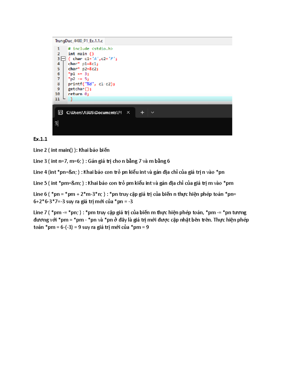Workshop 04 - C Programming Essential Exercises and Explanations - Studocu