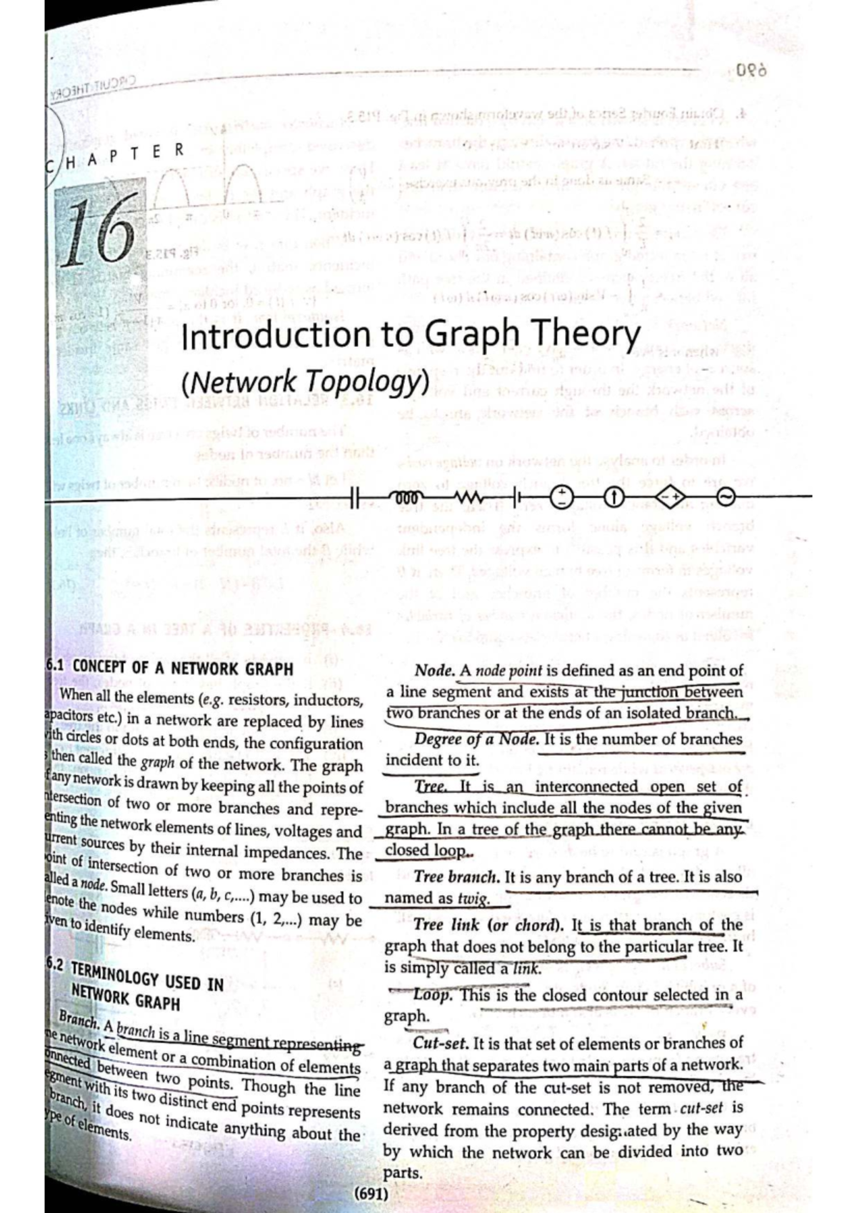 Graph Theory (Network Topology) - Concepts and Analysis - Studocu