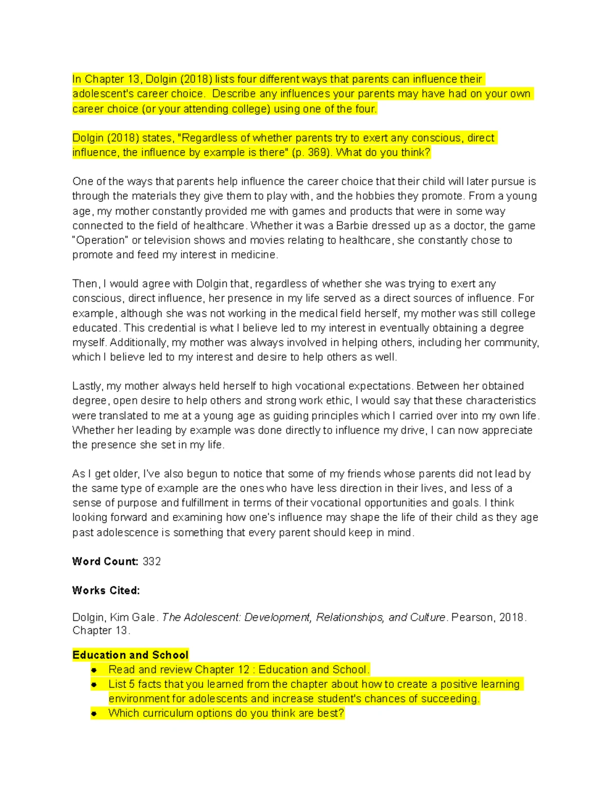 Reading Notes Module 33 - Studocu