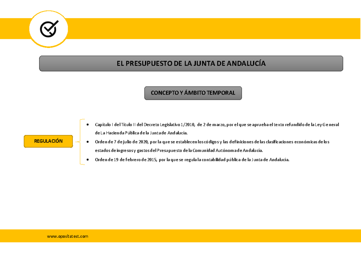 Esquema del Presupuesto de la Junta de Andalucía: Análisis y Regulación ...