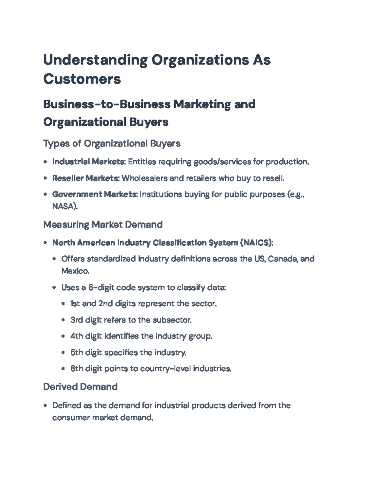 B2B Marketing: Understanding Organizational Buyers and Their Needs ...