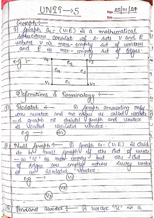 Unit 4 - DSTL Algebraic Structures and Group Theory Notes - Studocu