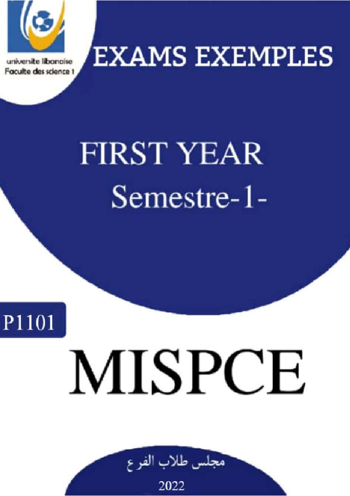 P1101 Final Exam Study Guide - Studocu