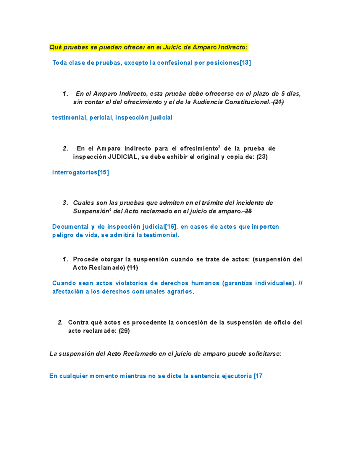 Pruebas Admitidas en Juicio de Amparo Indirecto: Análisis y ...
