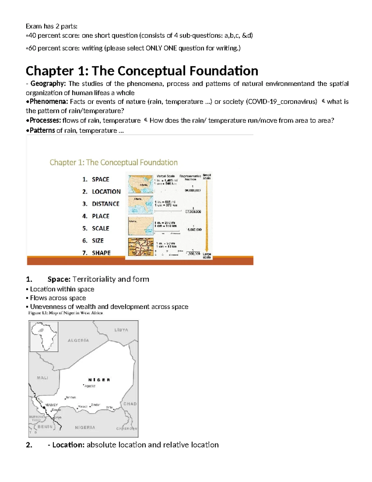 Geo-Mid - Lecture Notes on Geographical Concepts and Theories - Studocu