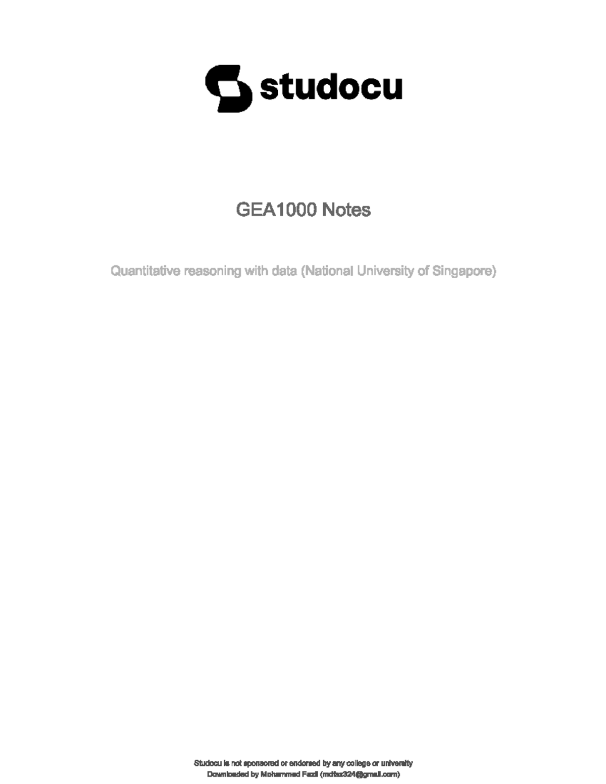 Notes - In general, EDA includes Generating research questions about ...