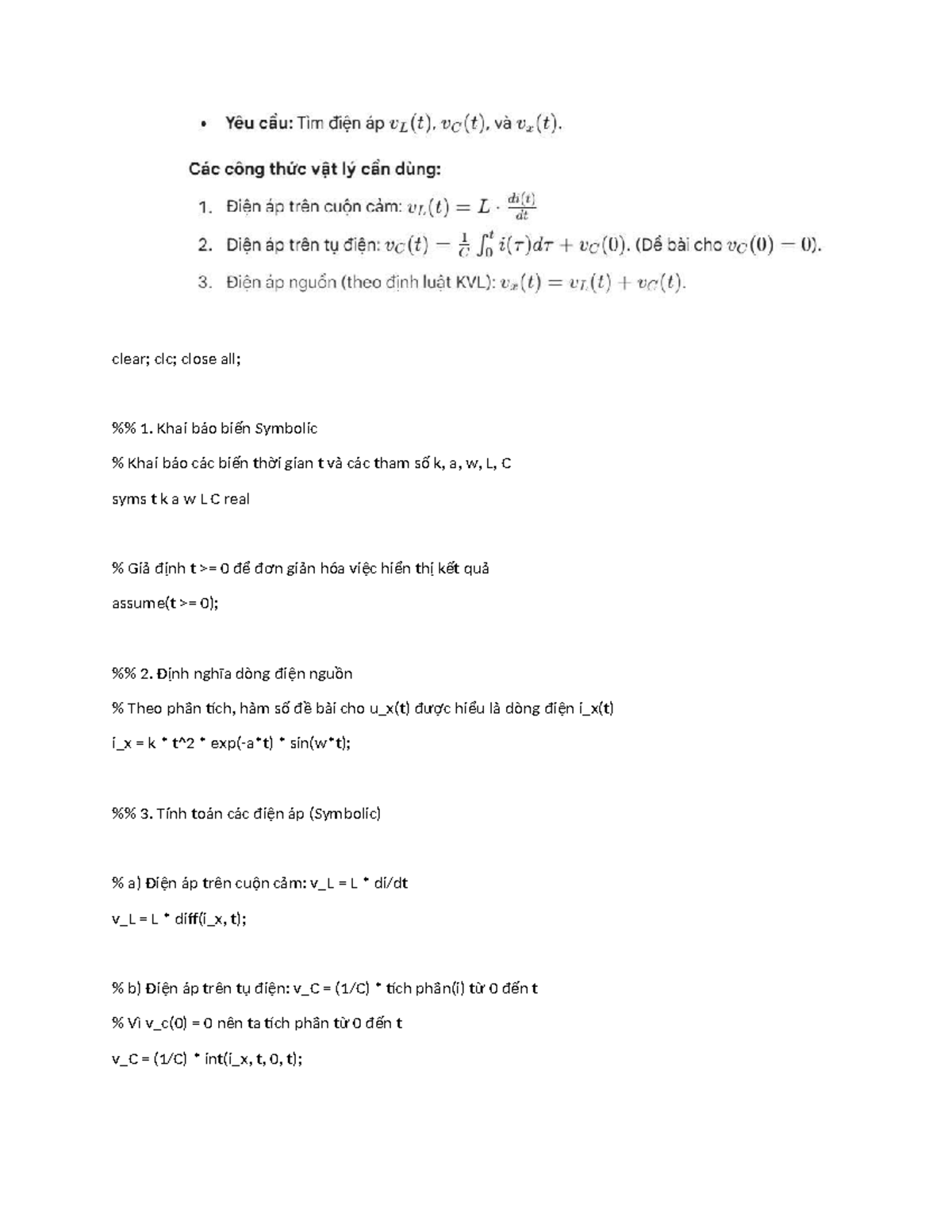 Symbolic Analysis of Electrical Circuits - Course Code: Co DING - Studocu