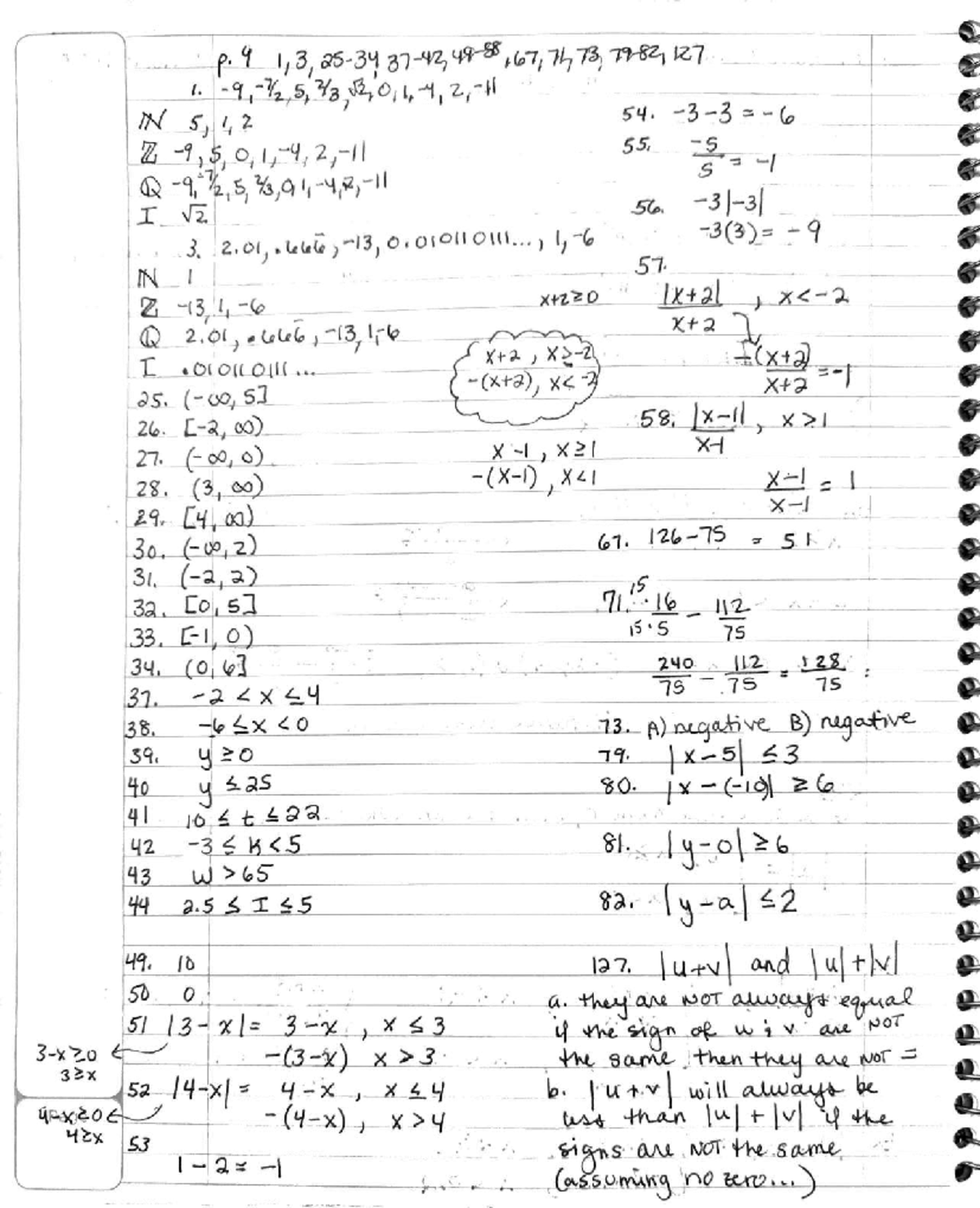 Index of Answers for Course Code: 1,3, 67, 74, 73, 127 - Studocu