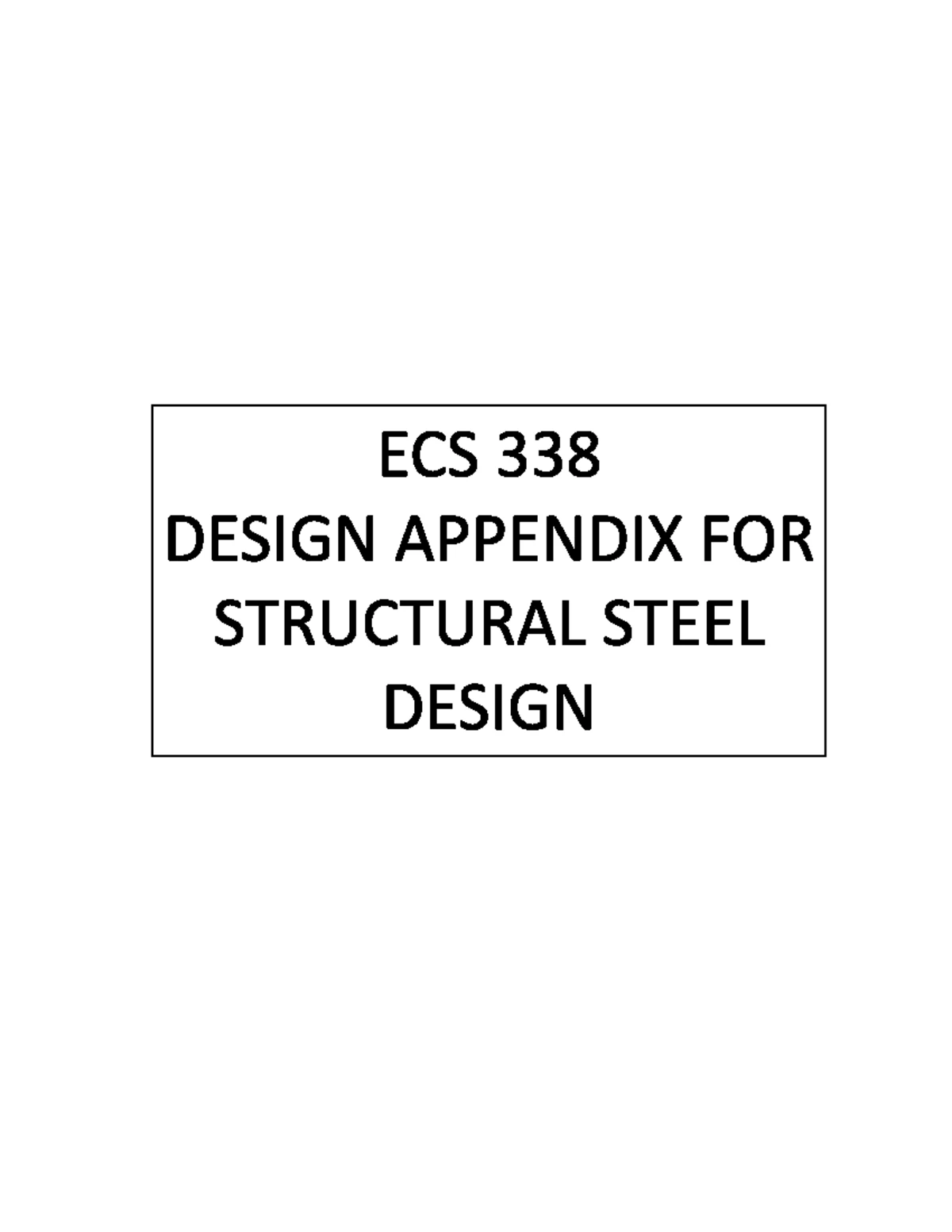 Lab 2B: Influence Lines Report - ECS 268 Structural Lab - Studocu