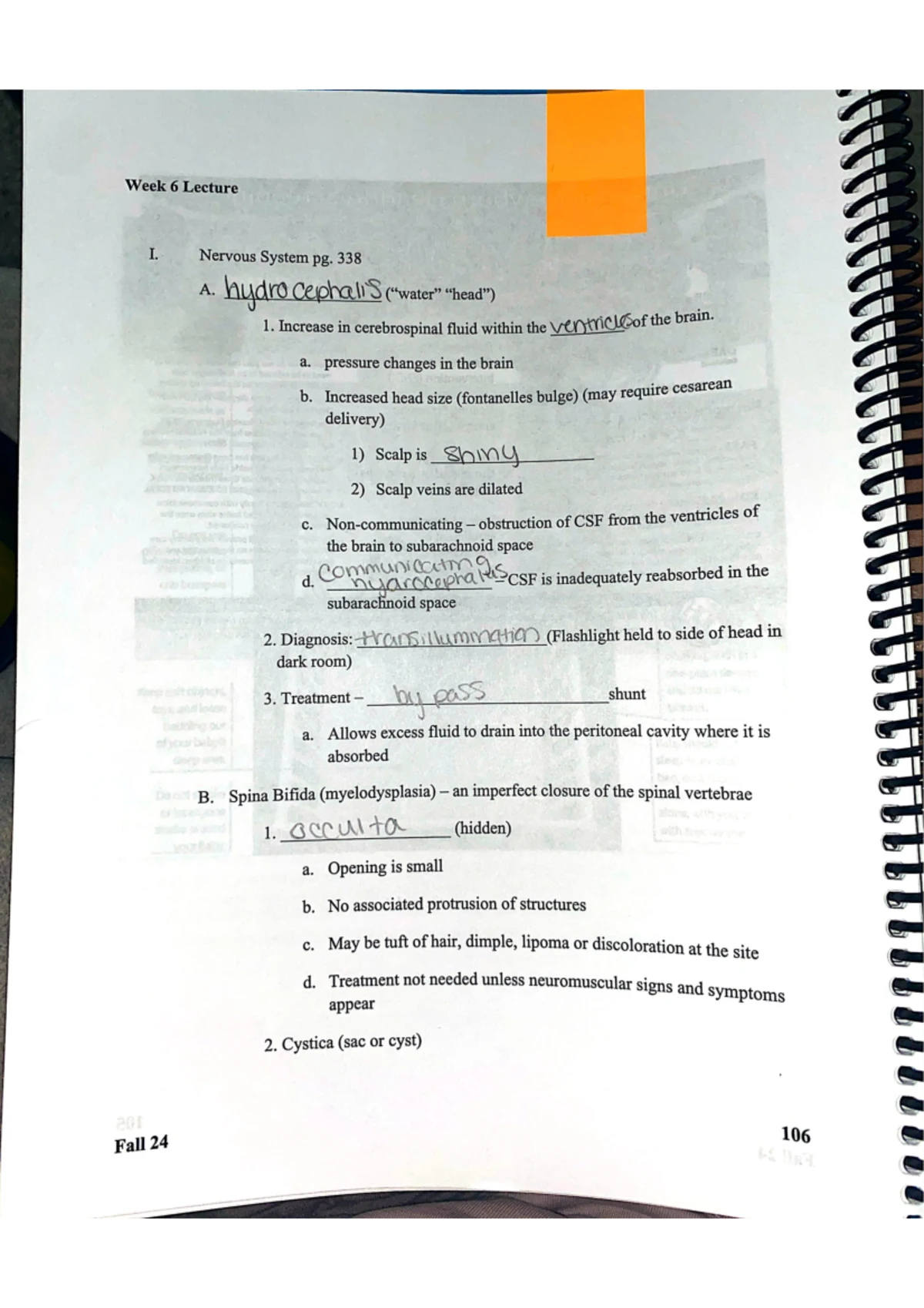 NUR 163 Week 2 Pre-Class Assignment: Health History & Vital Signs ...