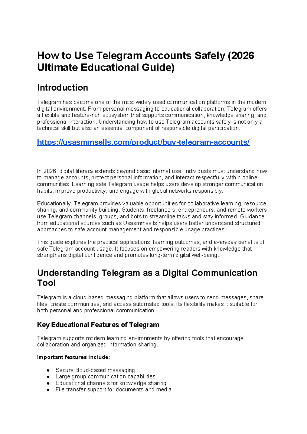 Optimizing Telegram Accounts for Education & Productivity (2026 Guide ...