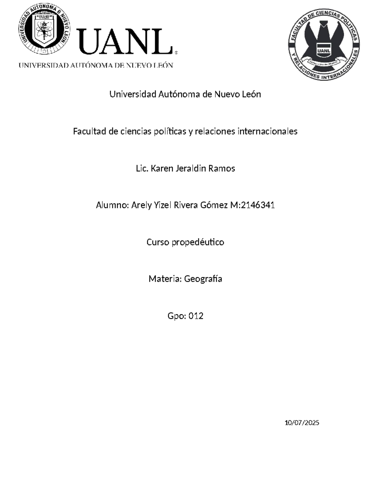 Geopolítica: Evolución y Conceptos Clave en el Siglo XXI - GPO 012 ...