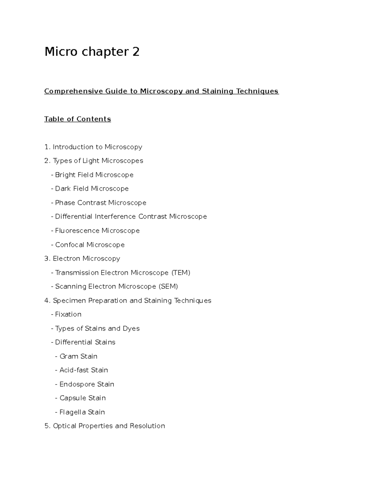 Micro chapter 2 - short summary - Micro chapter 2 Comprehensive Guide ...