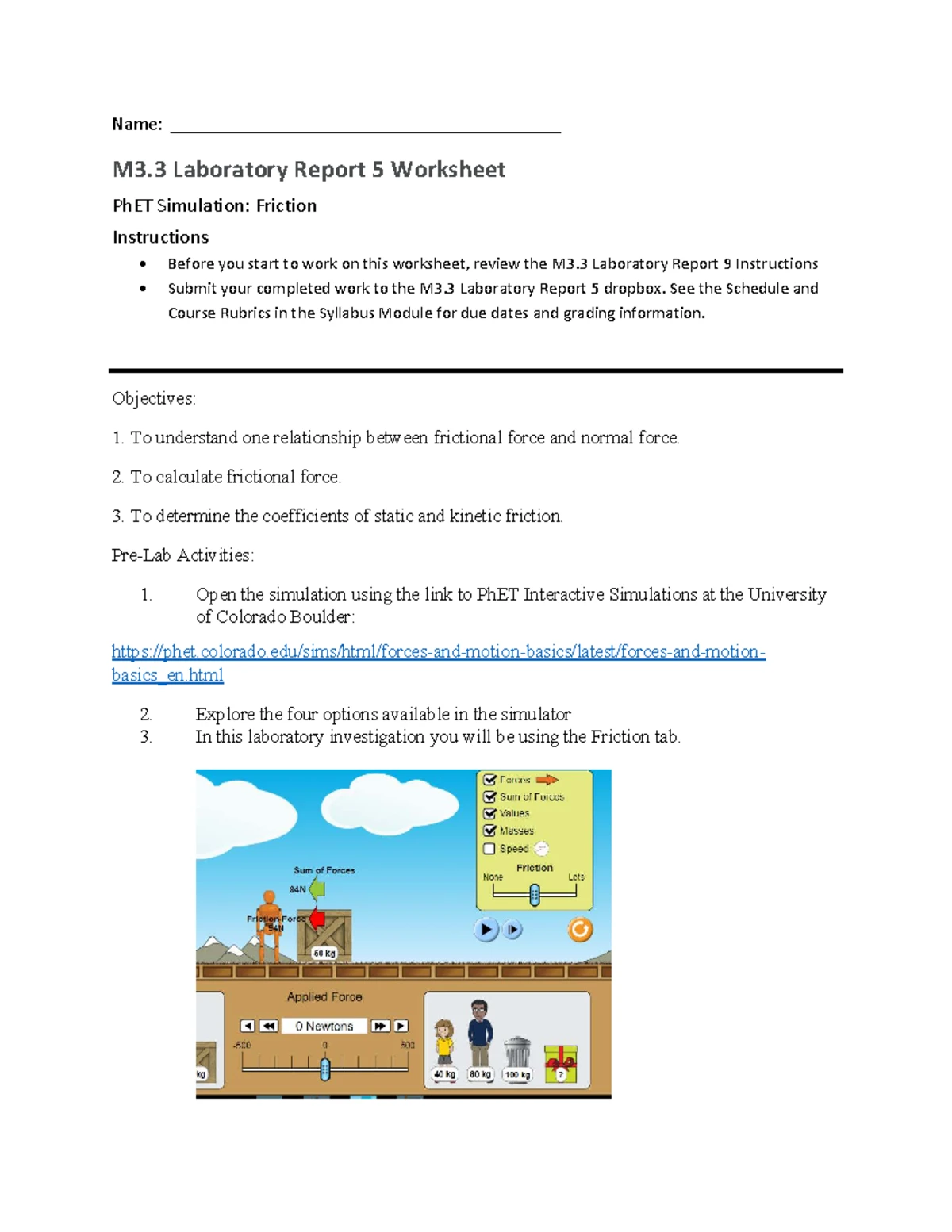 Lab Report 2: PhET Simulation on Vector Addition (PHY2053L) - Studocu