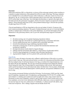 3. case study Coronary artery disease student - Coronary artery disease ...