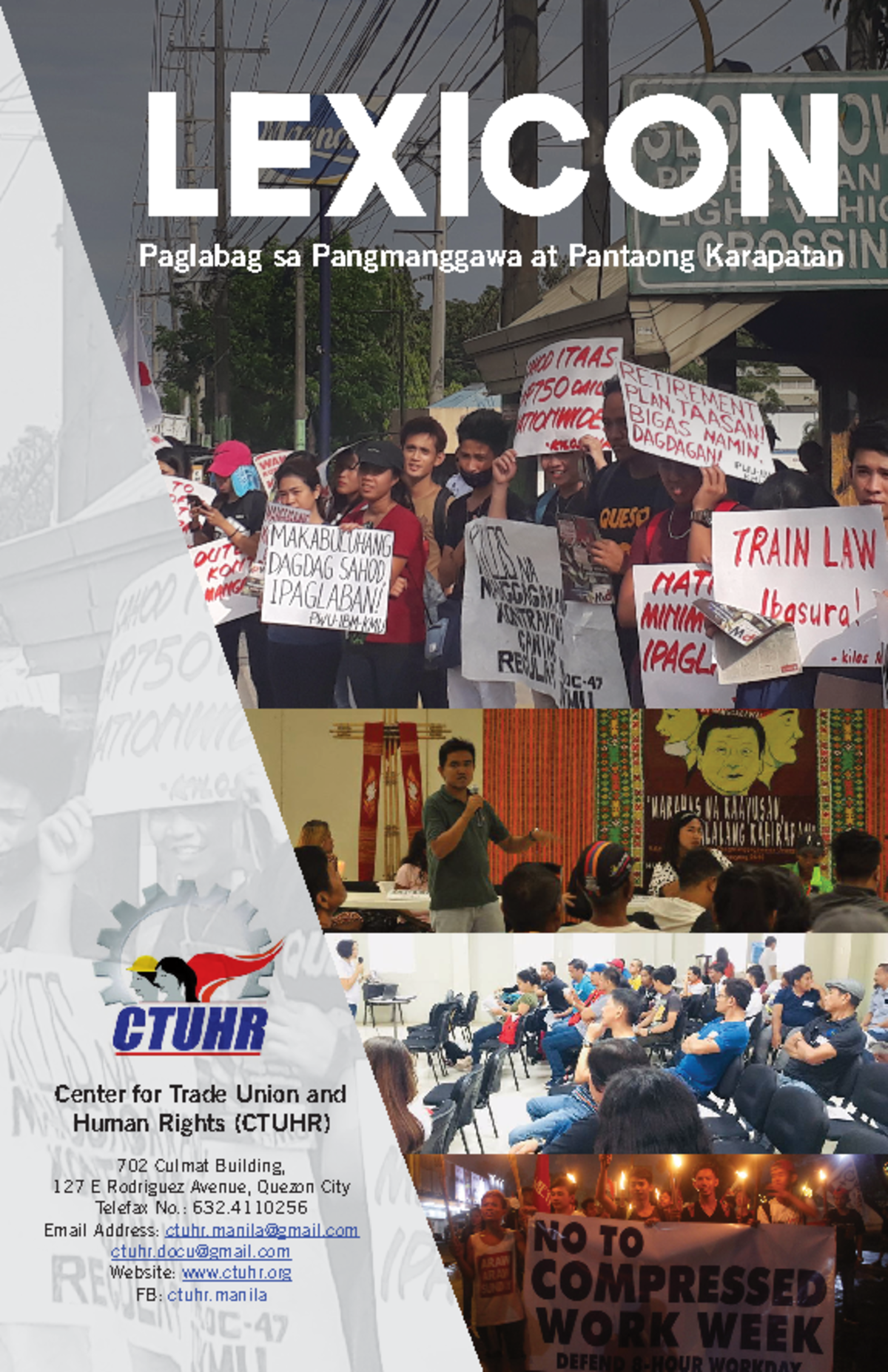Lexicon ng Paglabag sa Karapatang Pantao at Paggawa (CTUHR) - Studocu