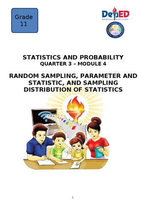 Statistics-Probability G11 Q3 Mod2 Mean & Variance of Discrete ...