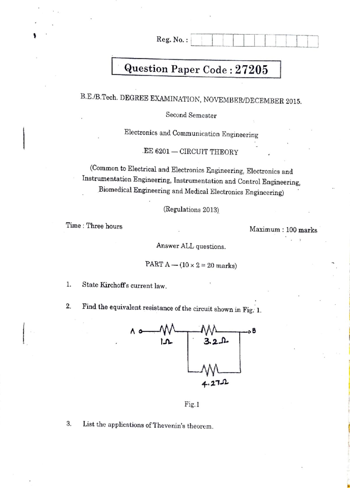 CS3381 SET7 - Practical Exam Question Paper Nov/Dec 2022 - Studocu