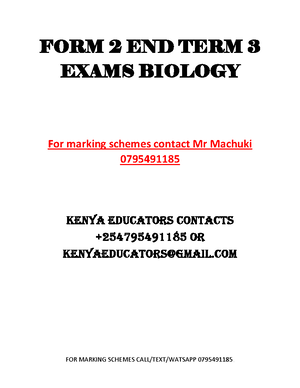 P5 sci notes - preparation for education service - Page 1 PRIMARY FIVE ...