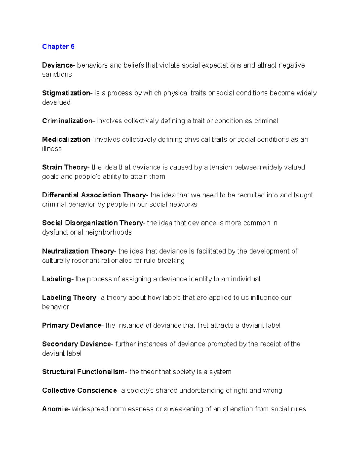 Sociology Unit 2 Study Guide: Key Concepts & Theories Overview - Studocu
